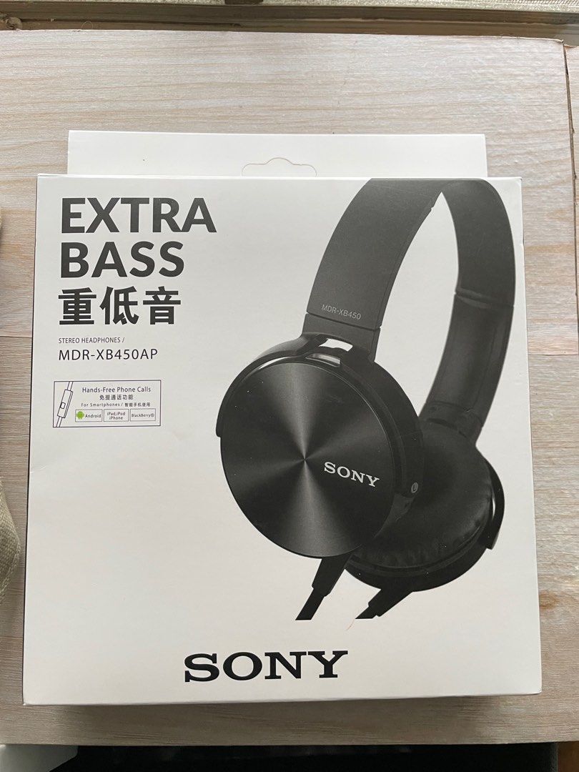Sony Extra Bass Headphones, Audio, Headphones & Headsets on Carousell