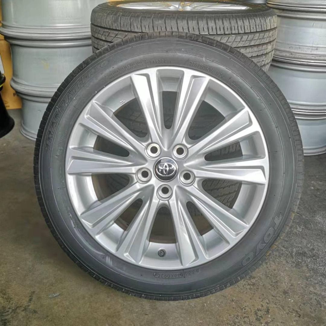 SPORT Rim TOYOTA ORI 18" TYRE TOYO 80% VELLFIRE ALPHARD ESTIMA VOXY ...