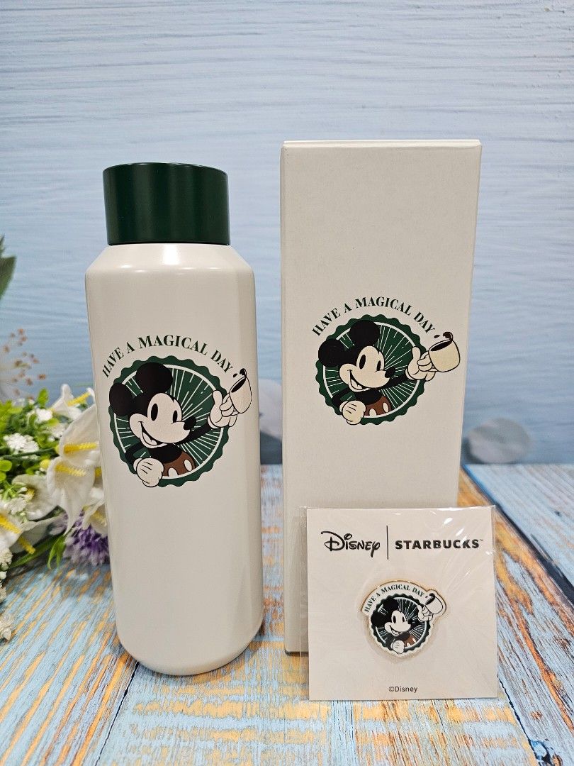 Walt Disney World Stainless Steel Starbucks Water Bottle - Yahoo