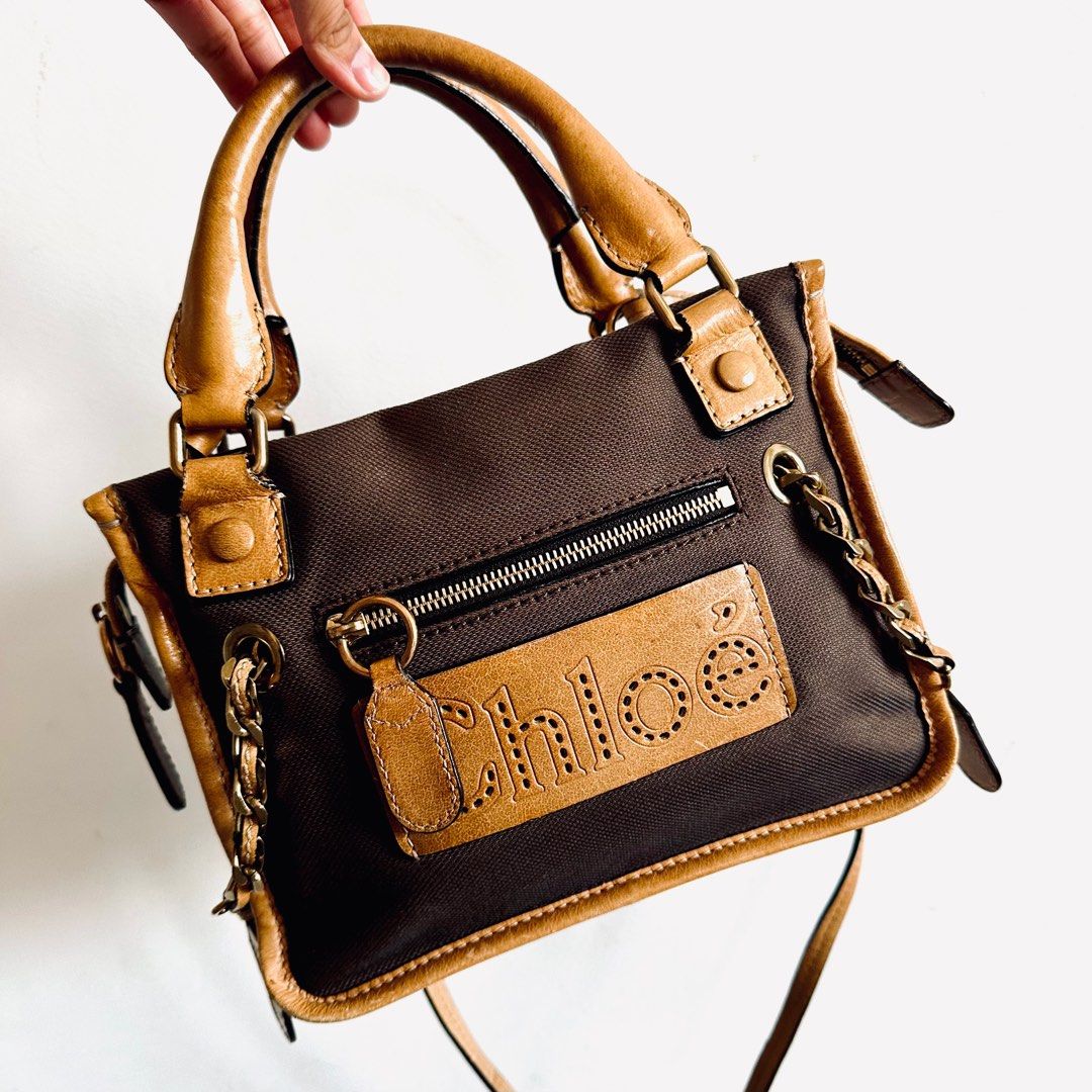 Chloe tan handbag shop