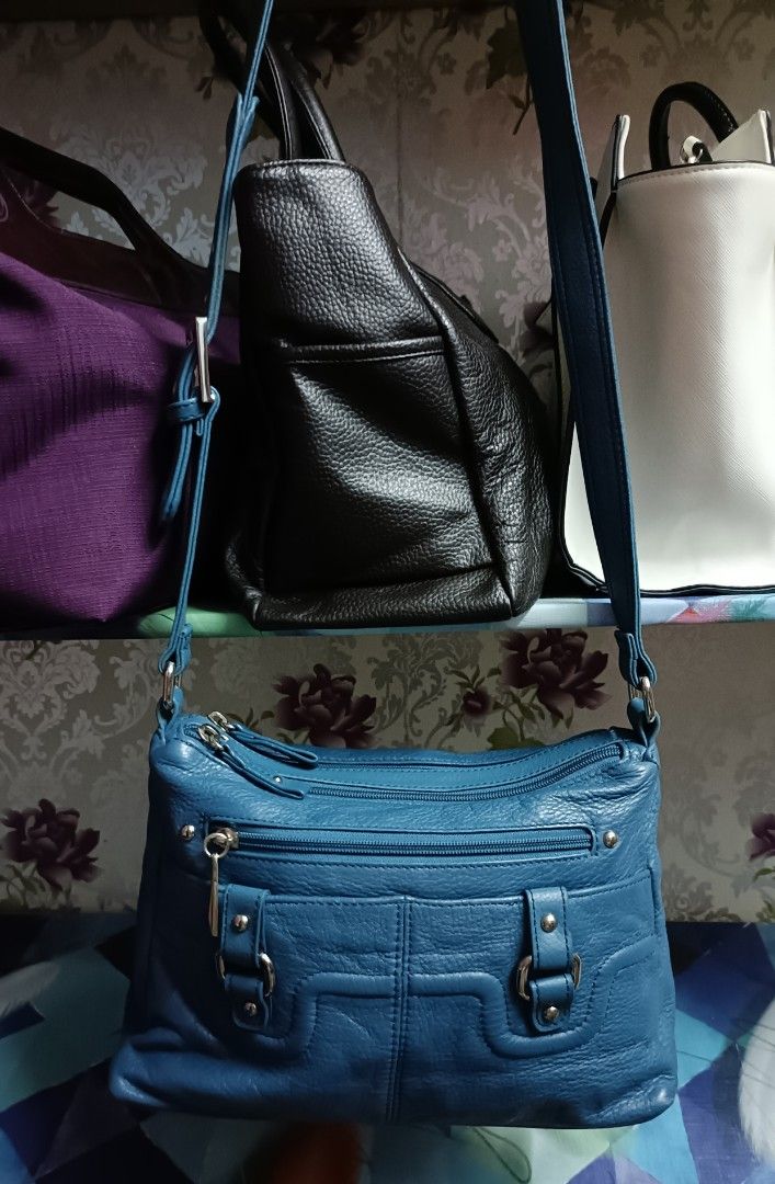Stone & Co Brown Leather PURSE Over Shoulder Bag Handbag | eBay