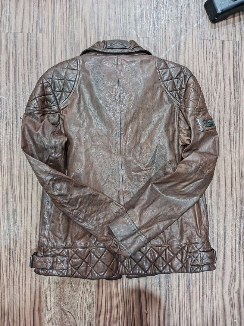 SUPERDRY LIMITED LEATHER JACKET Men s Fashion Coats Jackets and