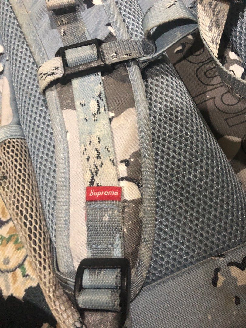 SUPREME SS20 Blue Chocolate Chip Camo Backpack, Men's Fashion, Bags,  Backpacks on Carousell