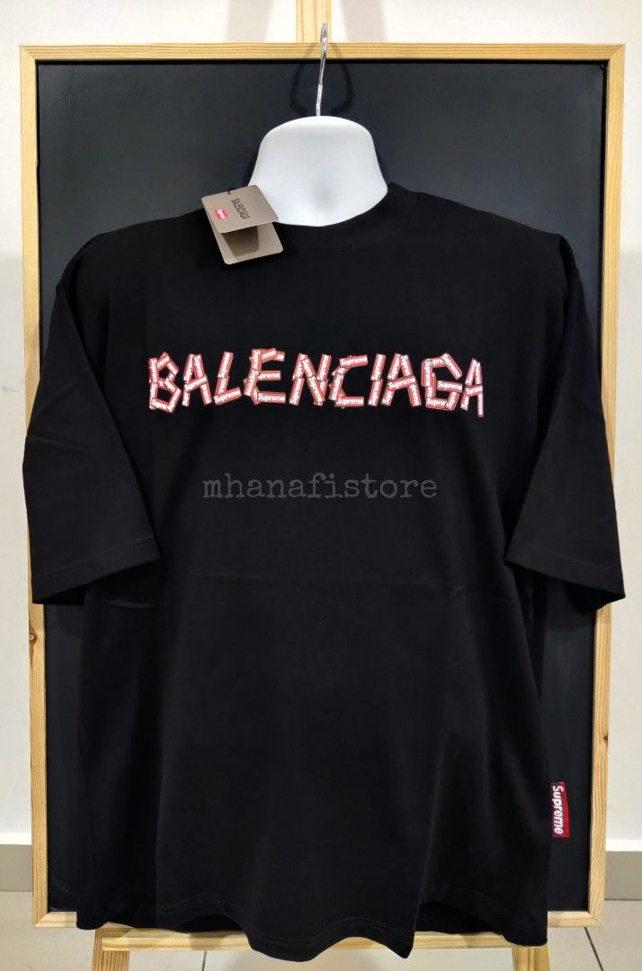 Supreme X Balenciaga 3D Tape (Oversize), Men's Fashion, Tops
