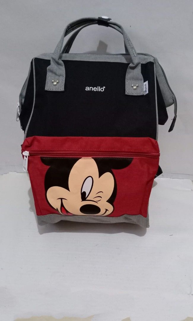 Tas Anello Mickey Tas Ransel, Bayi Anak, Lainnya di Carousell