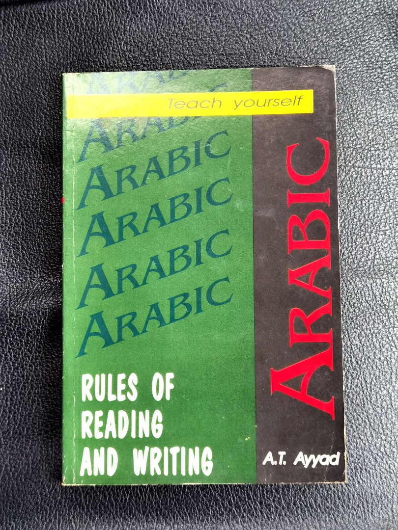 Hobbies　Rules　Language　Arabic　Teach　Yourself　Carousell　Of　And　Books　Writing　T　By　Reading　Book　Toys,　on　A　Storybooks　Ayyad,　Magazines,