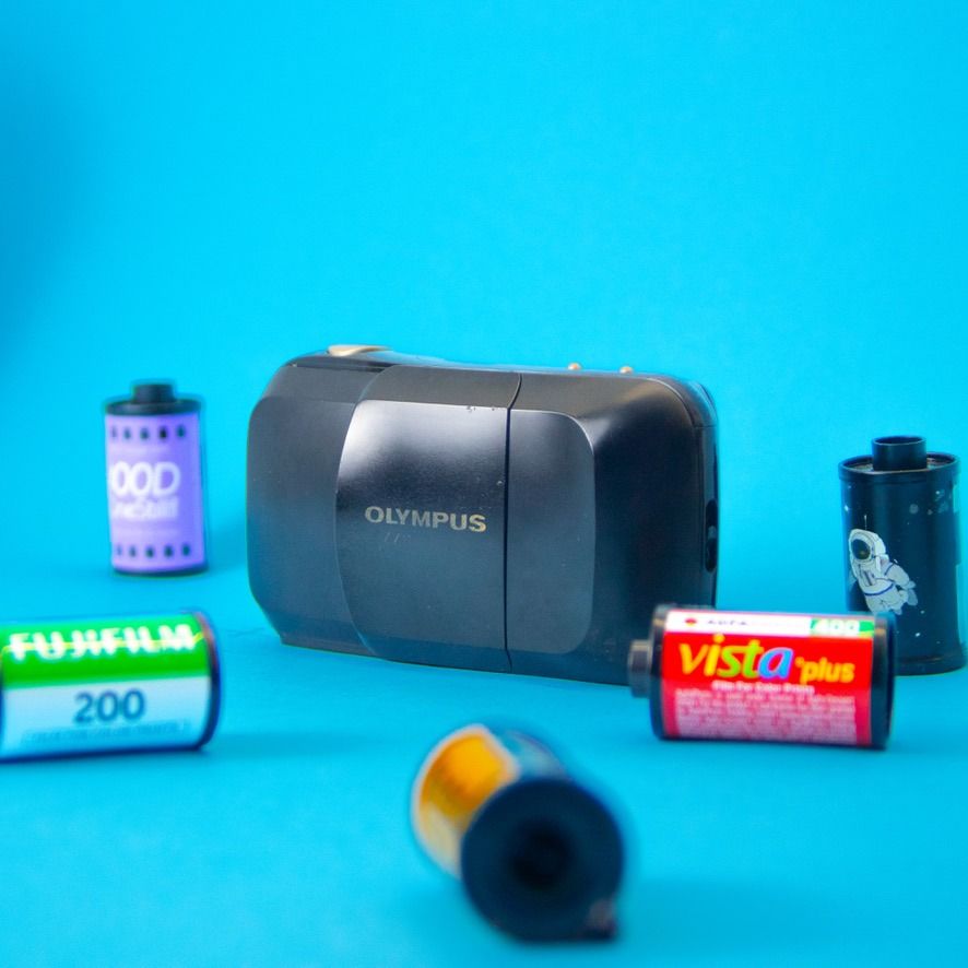 [TESTED] Olympus Mju I, mju one 35mm film camera point and shoot ...