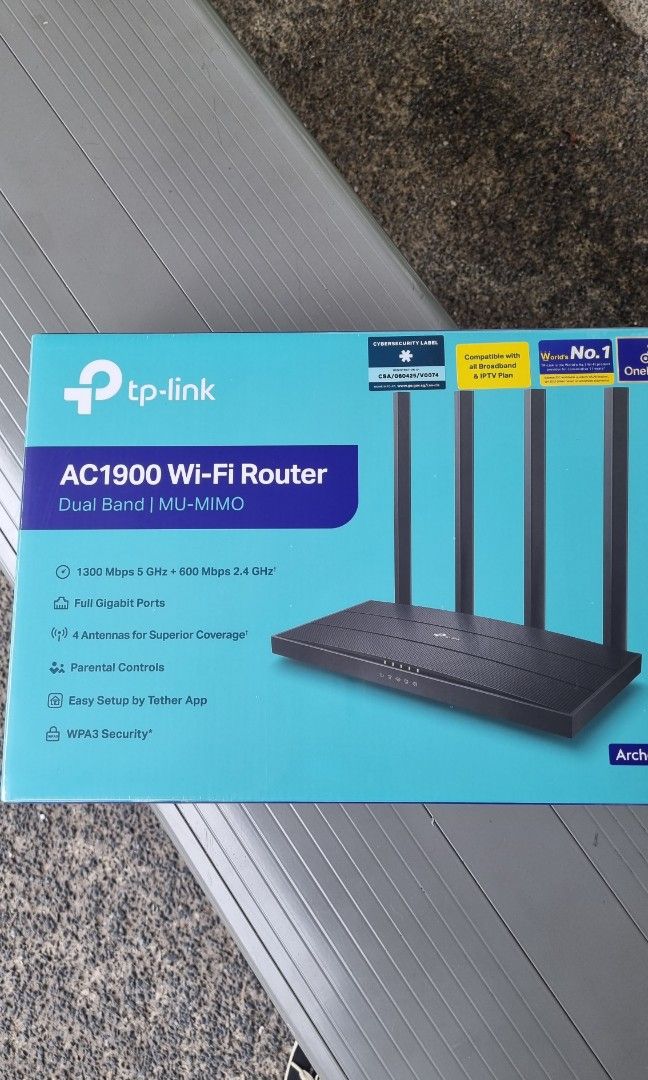 Archer C80, AC1900 Wireless MU-MIMO Wi-Fi Router