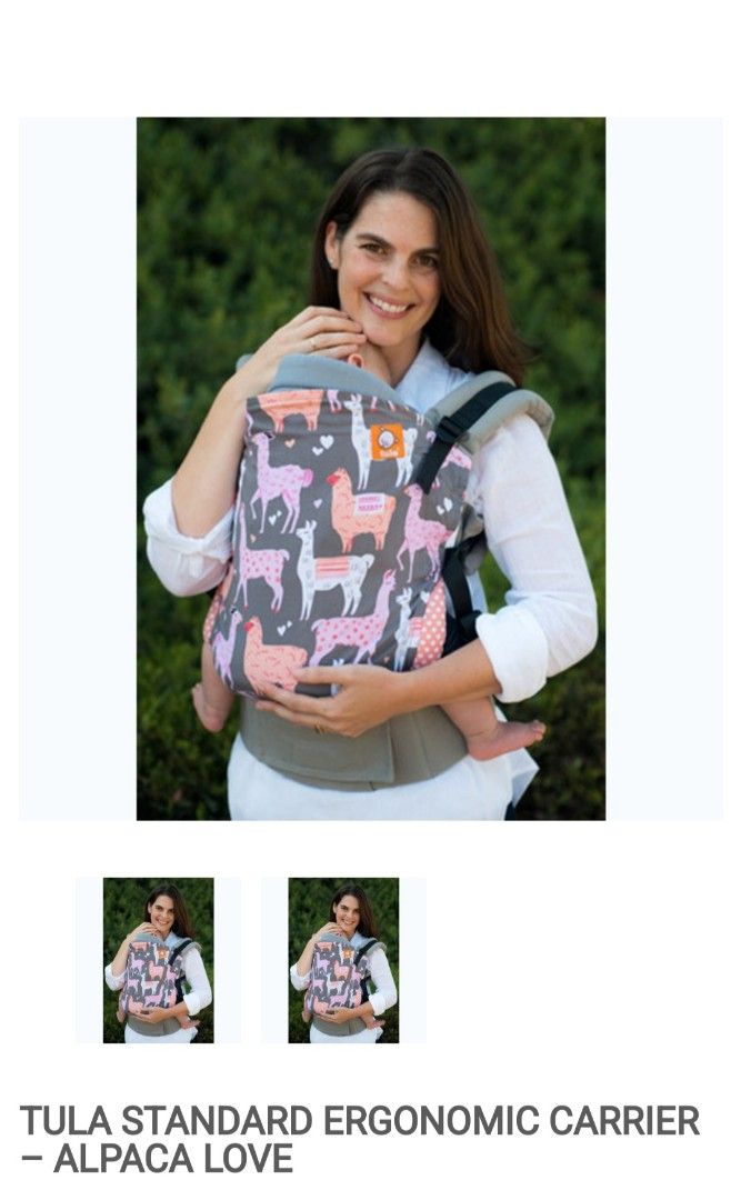 TULA Standard Ergonomic Carrier Alpaca Love Babies Kids