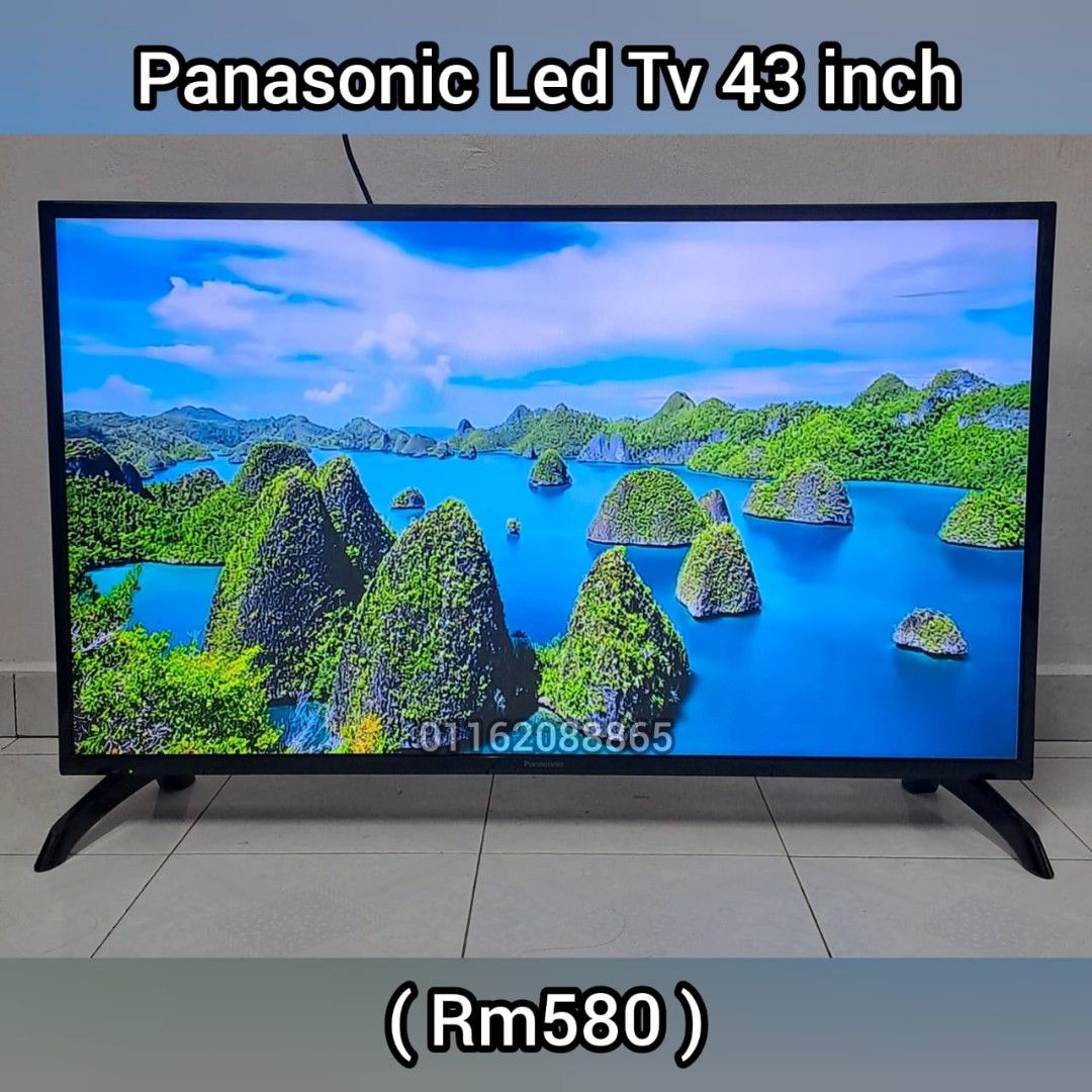 TV Panasonic Led Tv 43 inch, TV & Home Appliances, TV & Entertainment