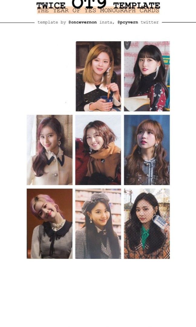 TWICE Monograph Part2, Toys & Collectibles, Fan Merchandise, K