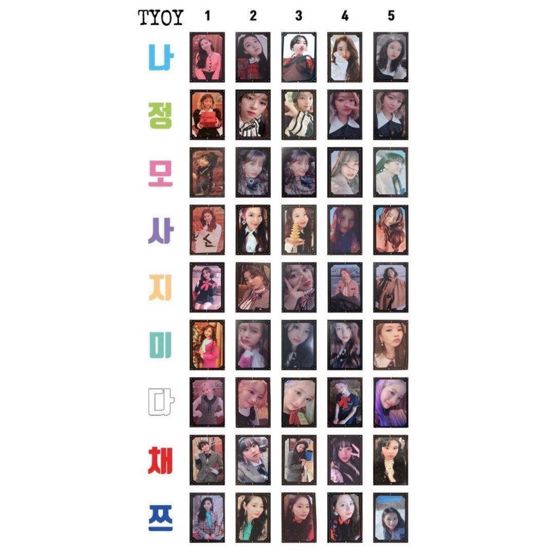 TWICE THE YEAR OF YES PHOTOCARDS, Toys & Collectibles, Fan