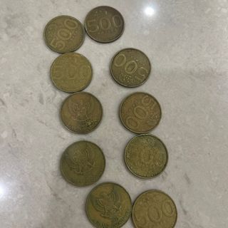 Uang Koin Lama 500 rupiah