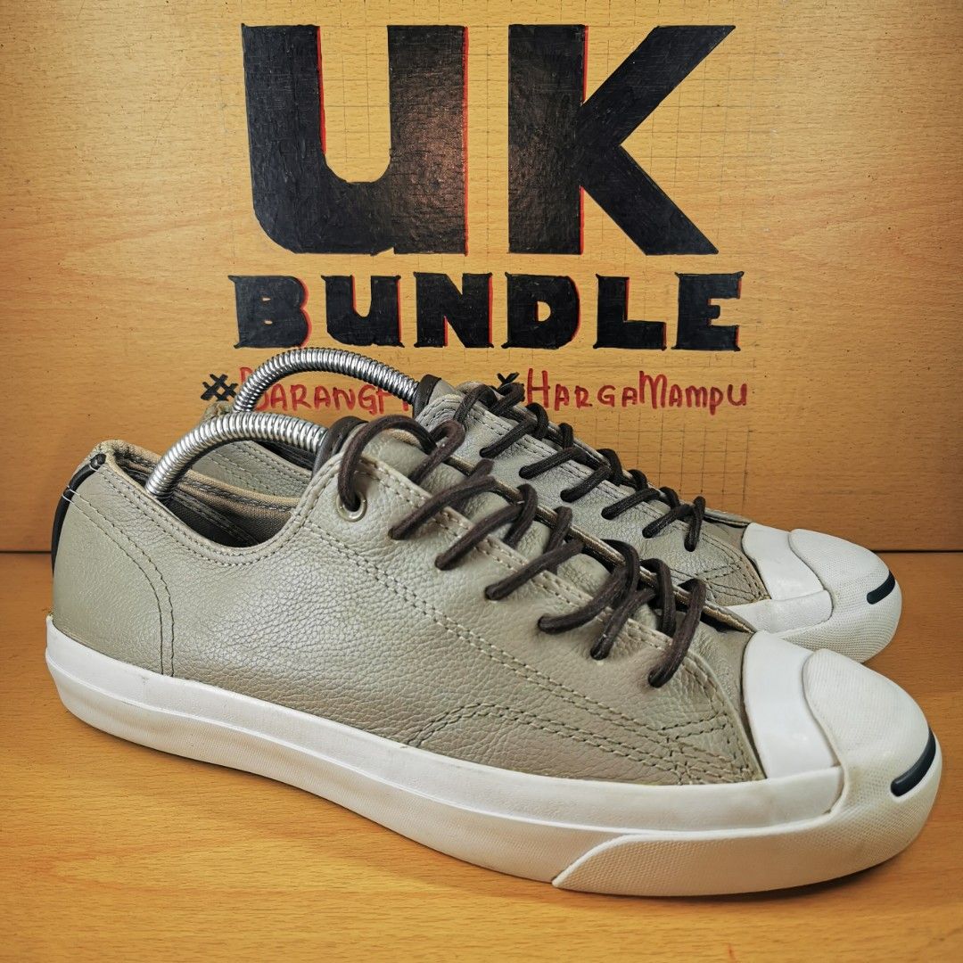 Converse jack purcell tumbled leather ox sneaker best sale