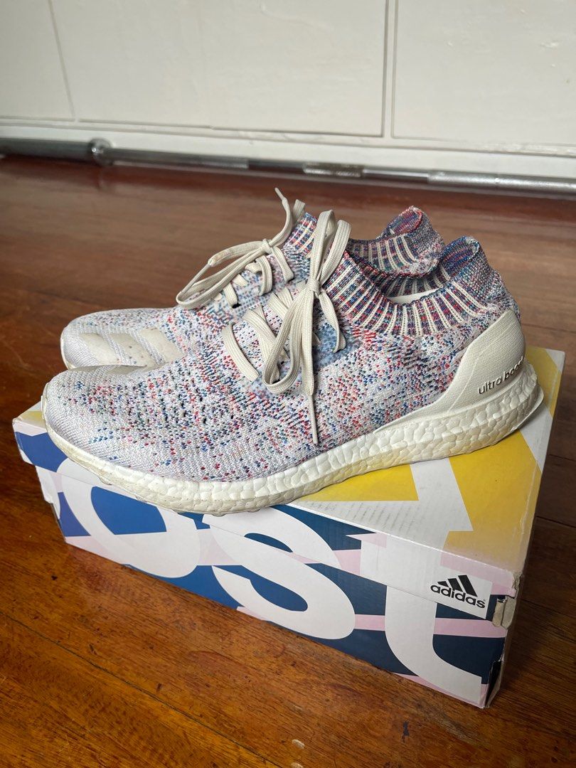 Ultra boost sales uncaged white multicolor