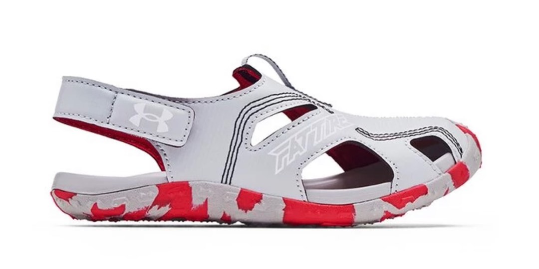 Under armour sandals deals for boys