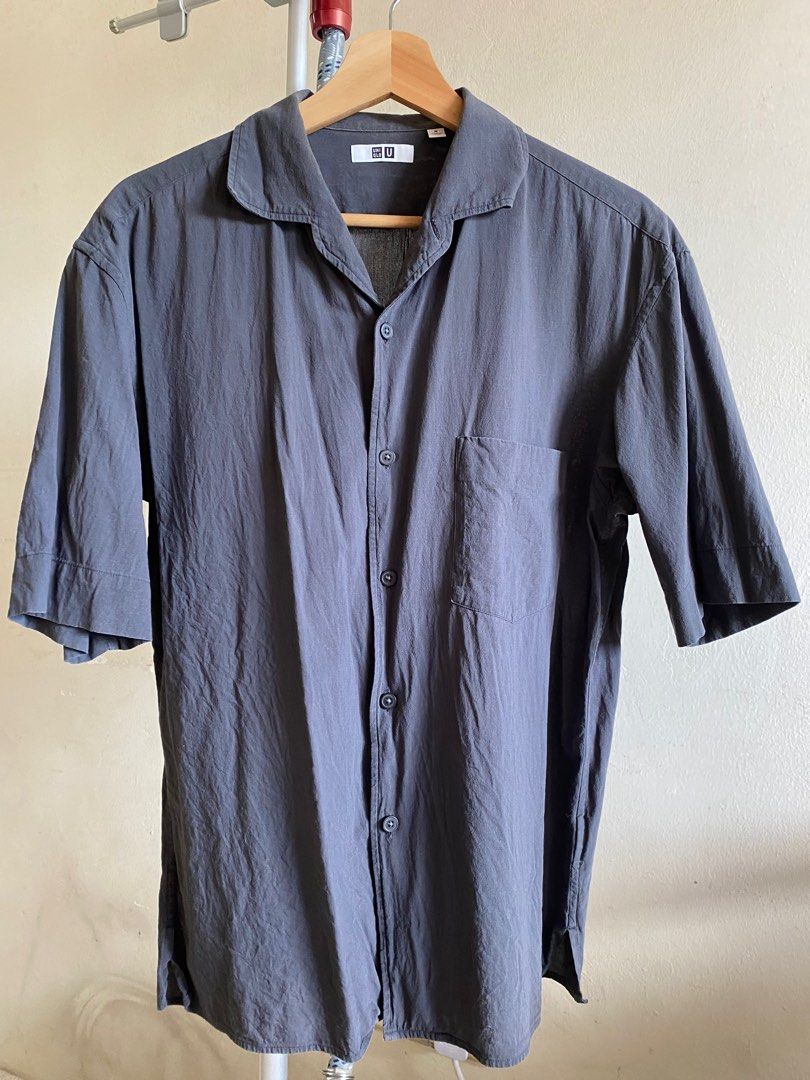 uniqlo u camp collar shirt