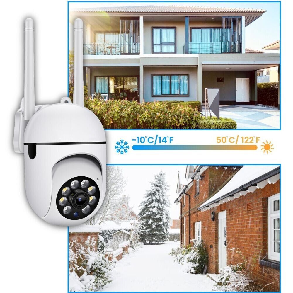V380 Q8 2MP Wireless CCTV Camera IP WiFi Network IR Night Vision ...