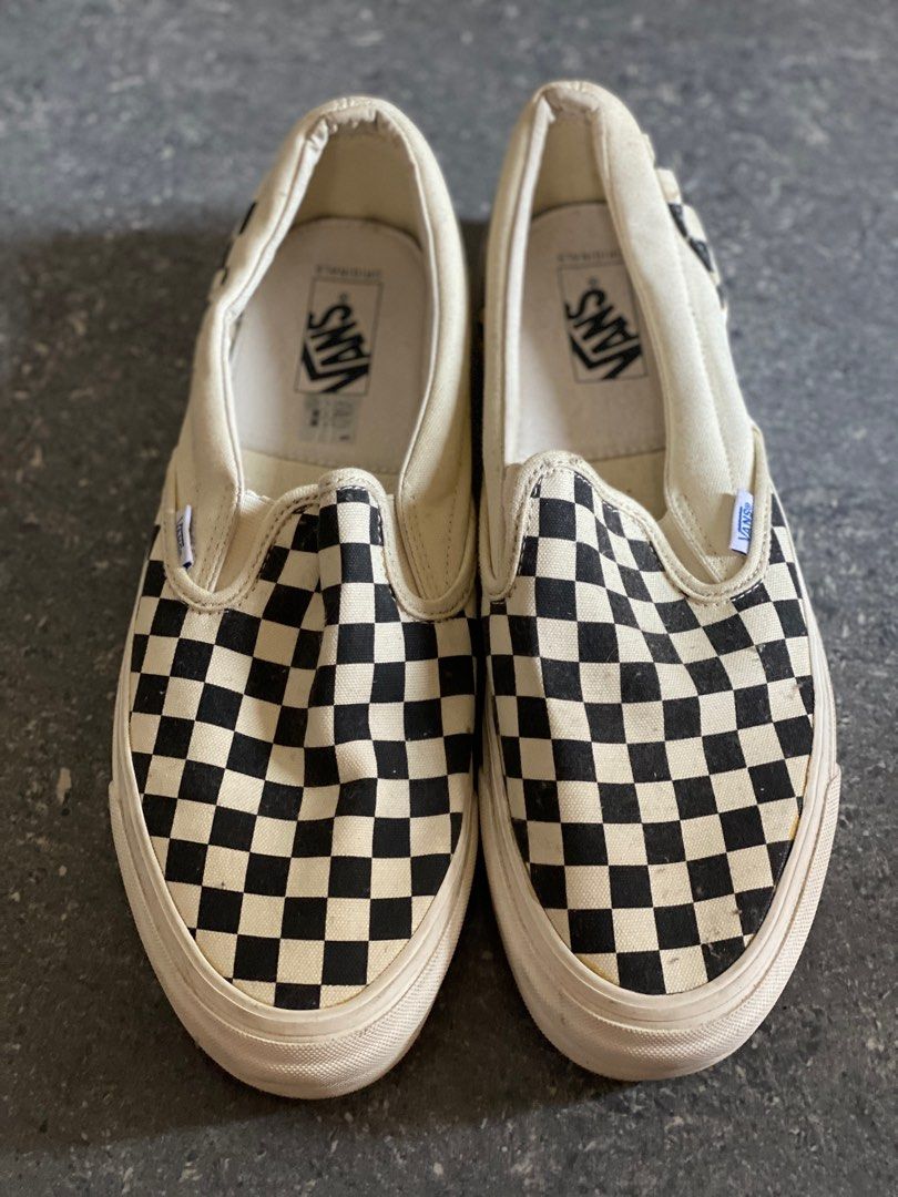 Vans checkerboard 2025 cream
