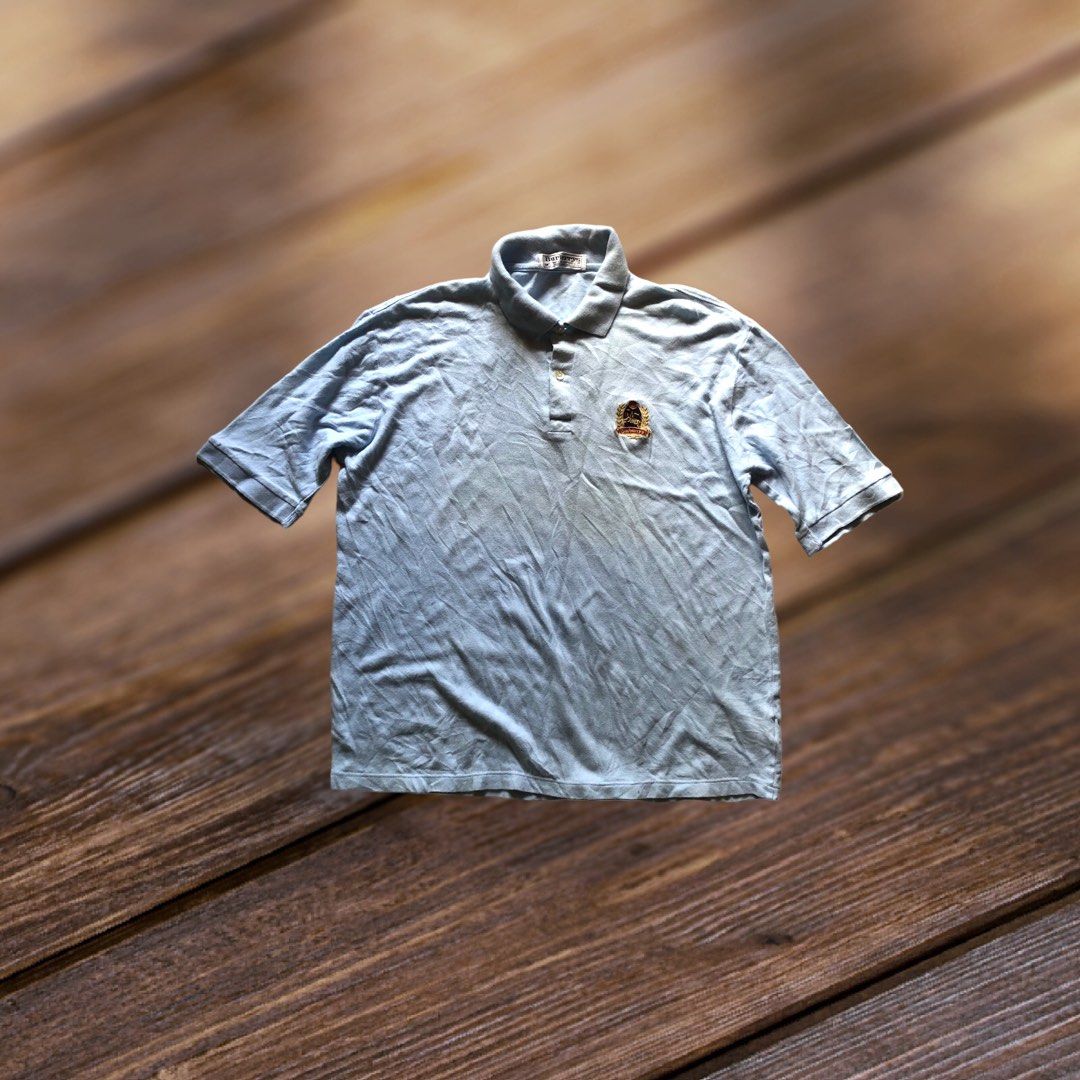 Vintage Burberry Polo Shirt Men s Fashion Tops Sets Tshirts