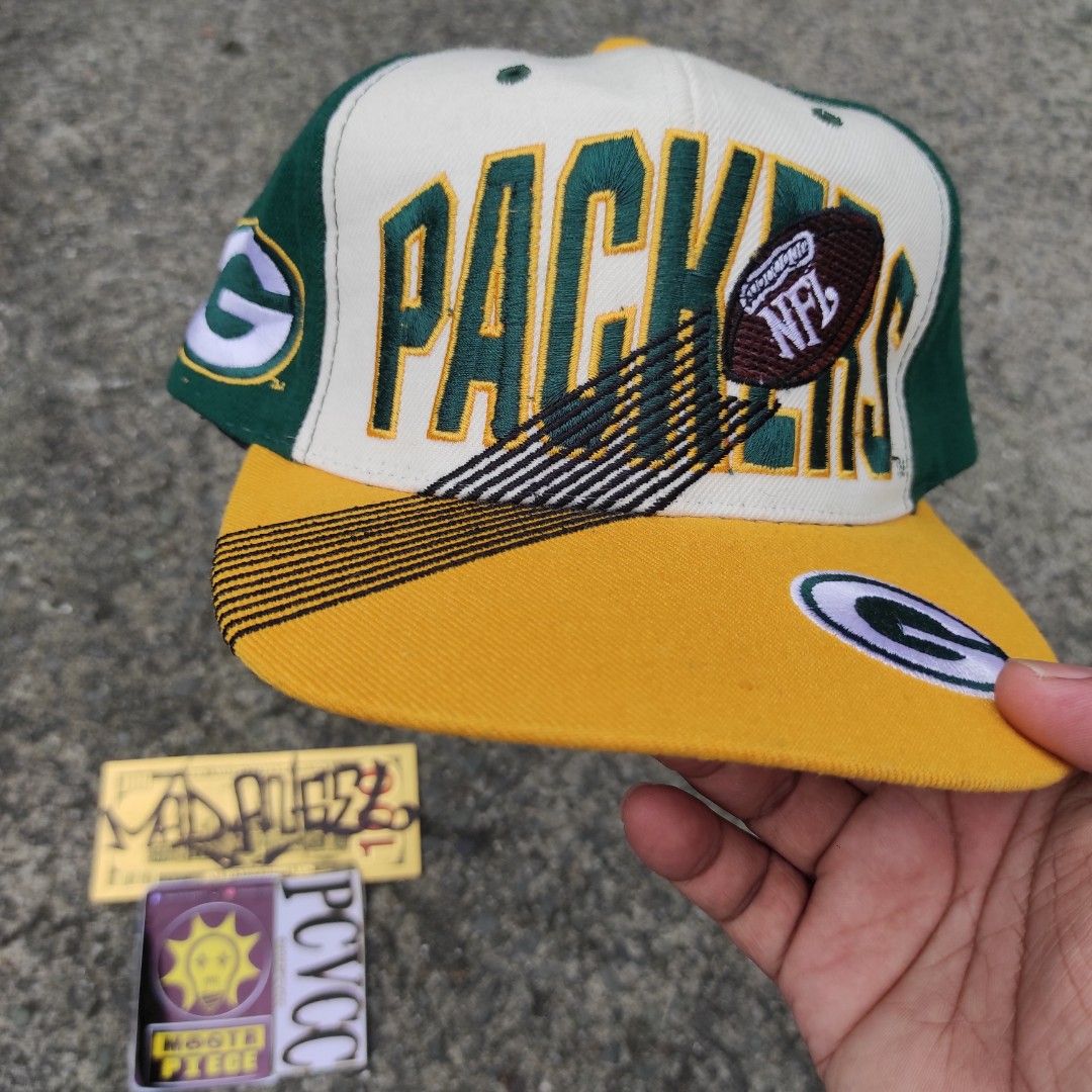 Green Bay Packers Tri Power Vintage Snapback, Men's Fashion