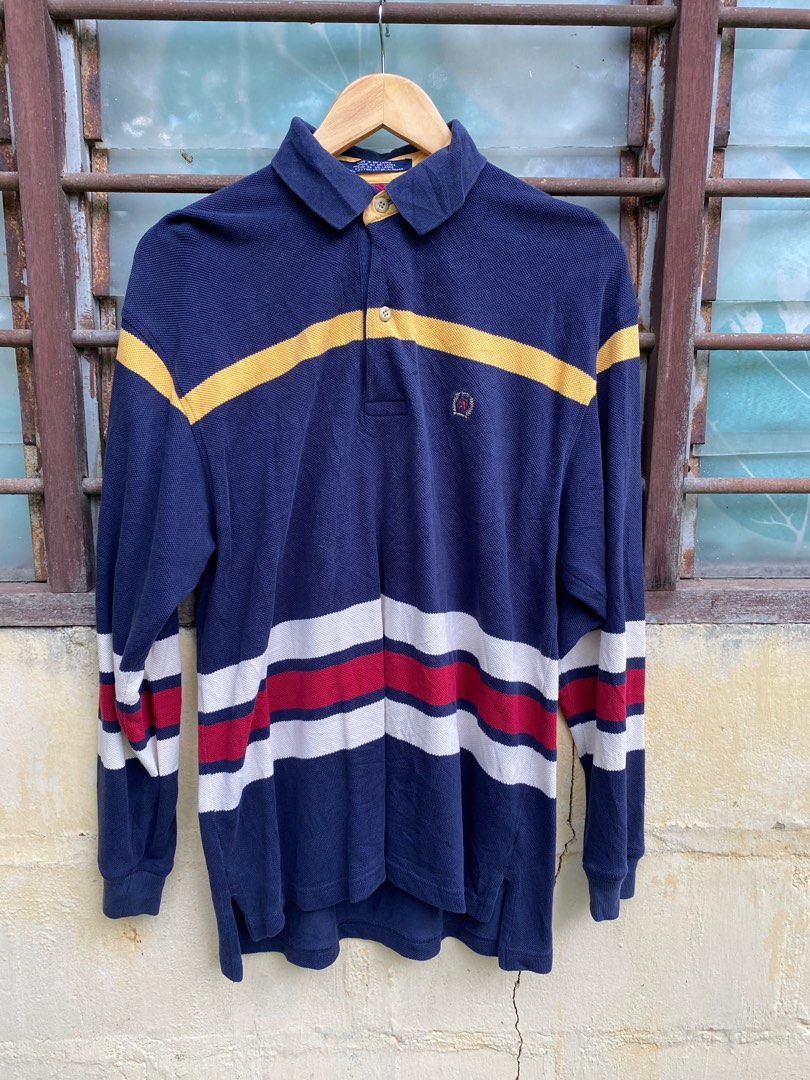 Vintage tommy hilfiger shop long sleeve polo