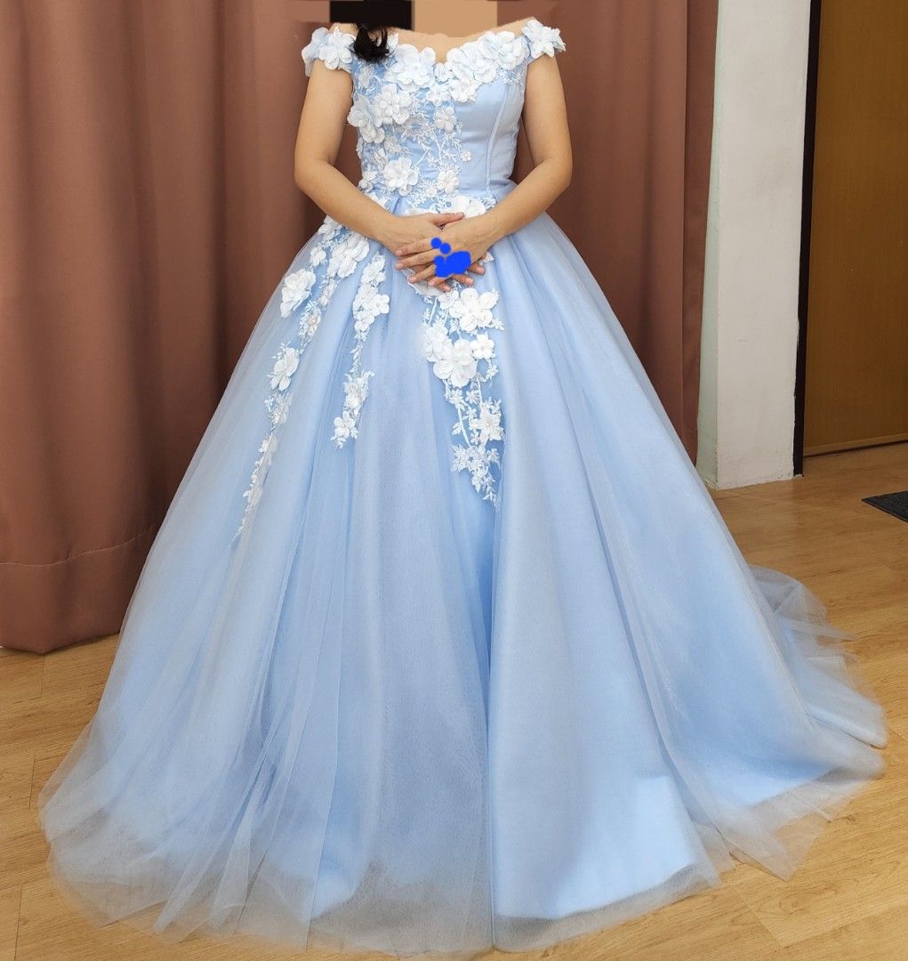 Night blue hotsell gown