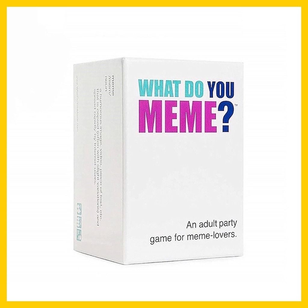 What do you MEME? (Card Game), Hobbies & Toys, Toys & Games on Carousell