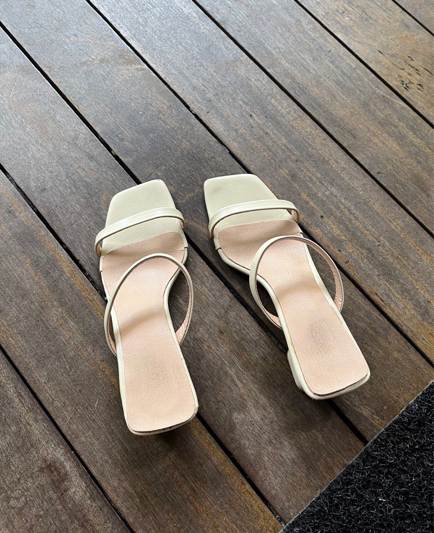 Double strap block heels outlet