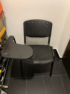 Writing chair with desk