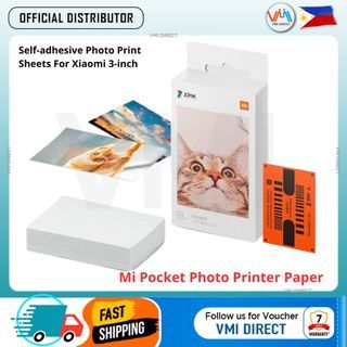 Xiaomi Portable Photo Printer Photo Paper 20 Sheets, Photo film, Xiaomi photo paper VMI Direct