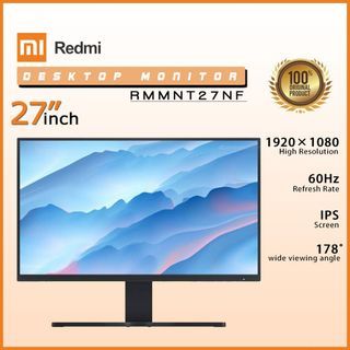 Xiaomi Redmi 27" 60hz IPS 1920x1080 High Resolution Desktop Monitor