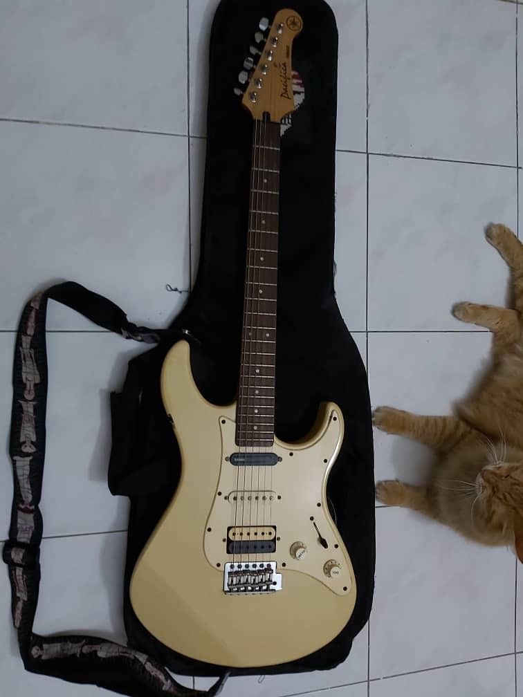 Yamaha Pacifica 112 Electric Guitar with Roland Micro Cube