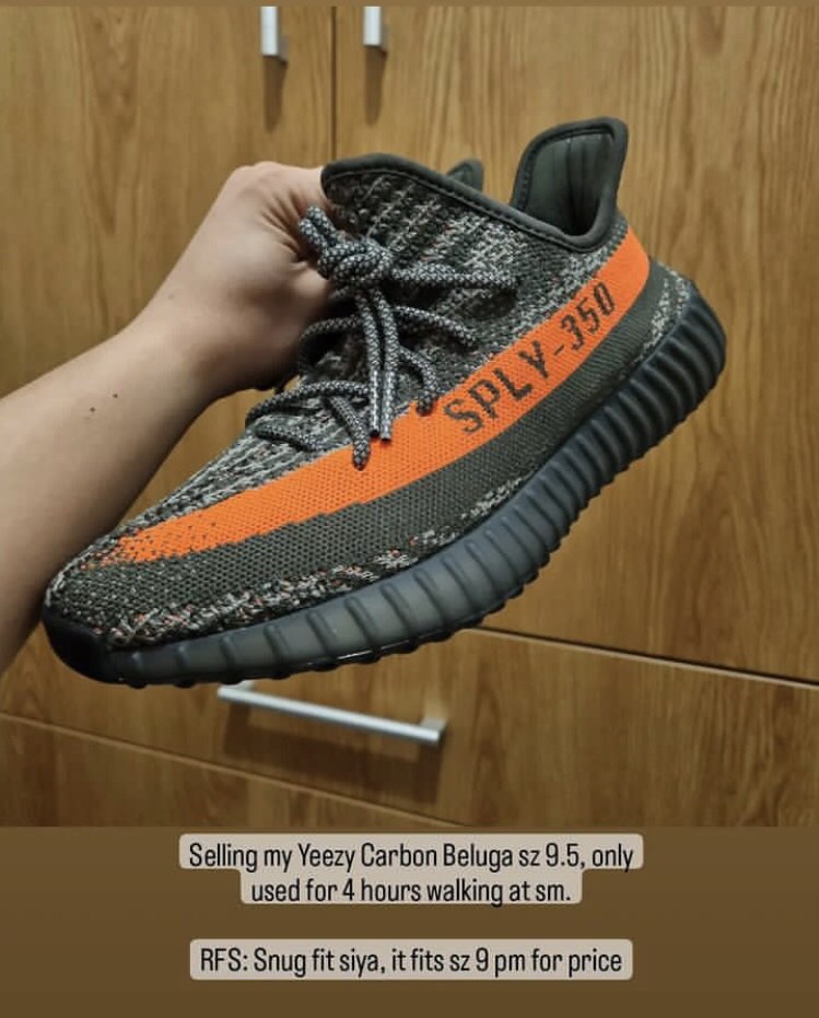 Yeezy Carbon Beluga