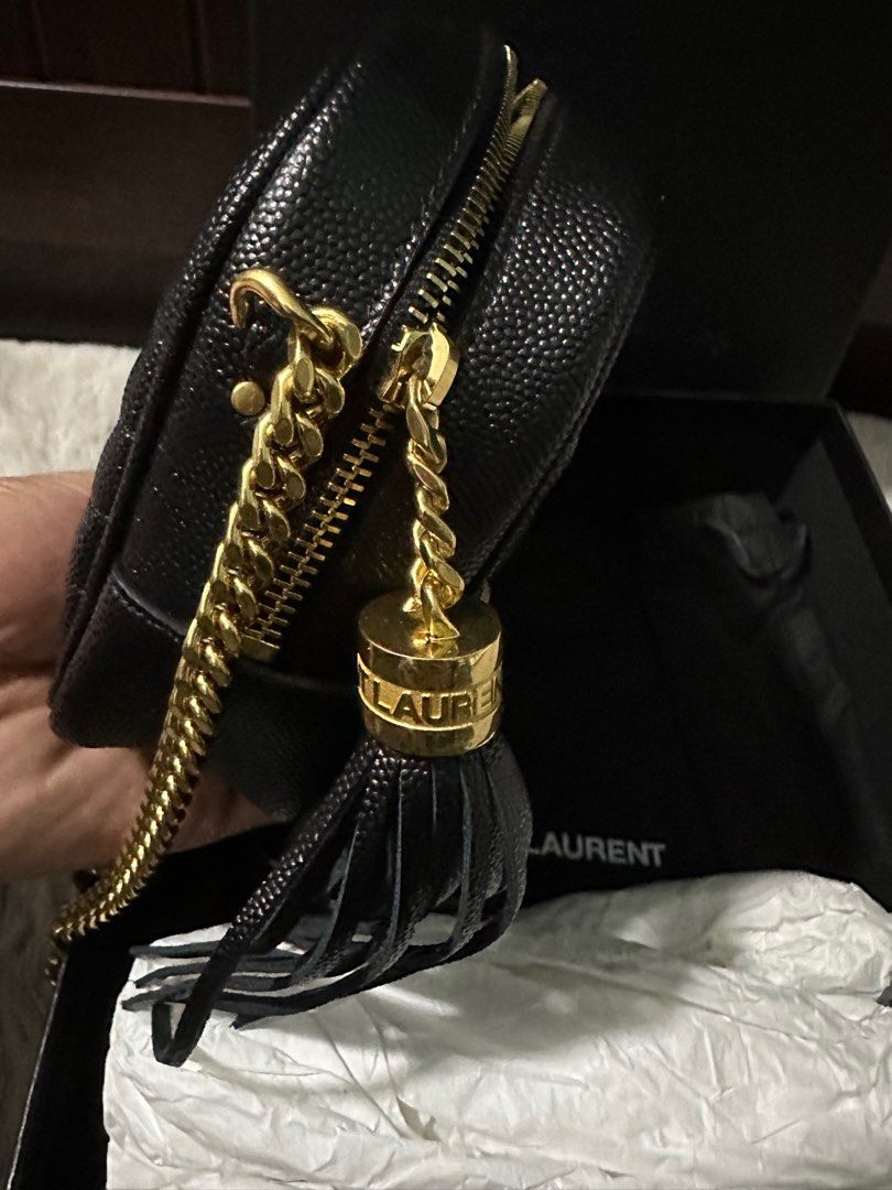 YSL SAINT LAURENT MINI LOU CAMERA BAG REVIEW 