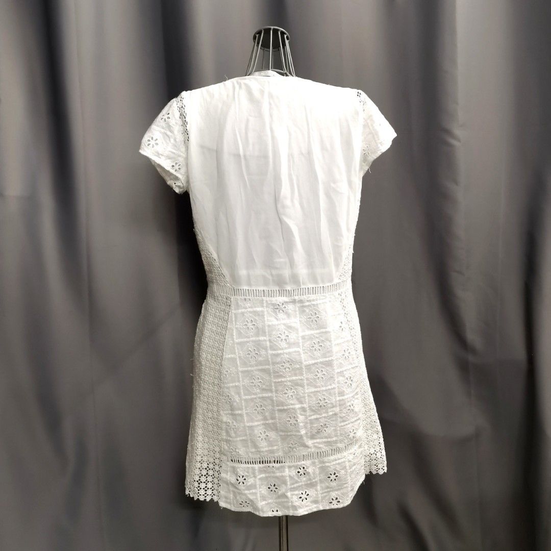 sachin and babi light blue dress ZARA STRAPLESS MINI DRESS 2794/994 White Size XL main image 1