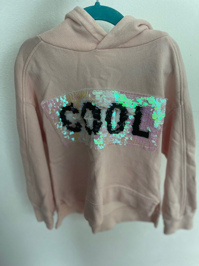 Zara sequin hoodie clearance
