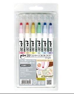 Affordable zig clean color dot For Sale, Stationery & Craft