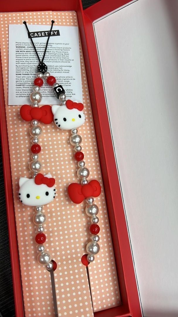 Hello Kitty Phone Charm casetify-