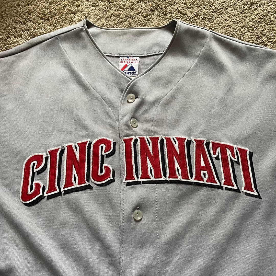 Grey cincinnati reds jersey new arrivals