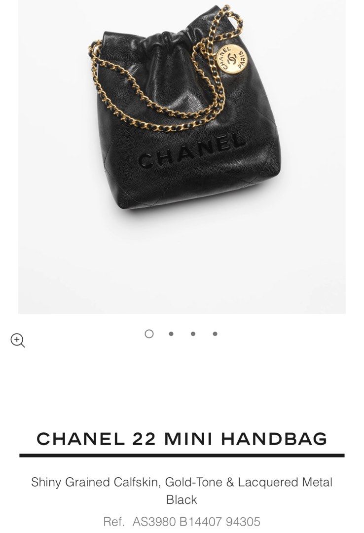 chanel drawstring handbag