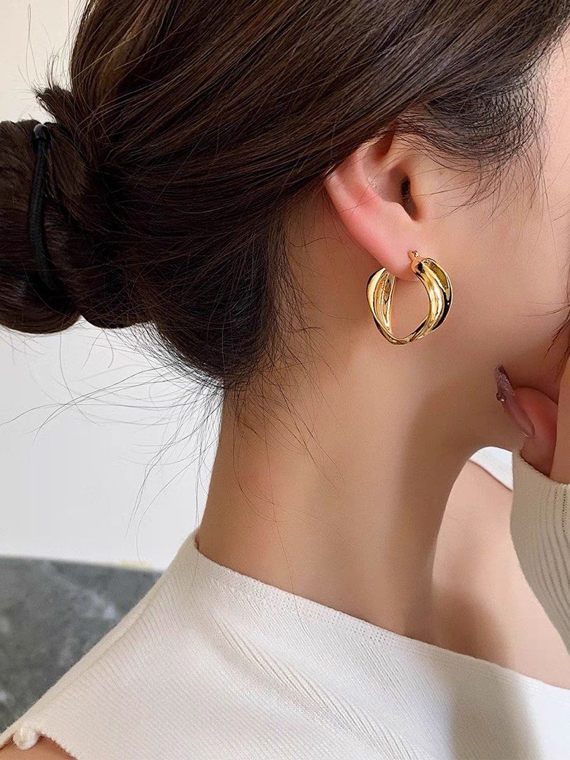 Gold cheap ring ear