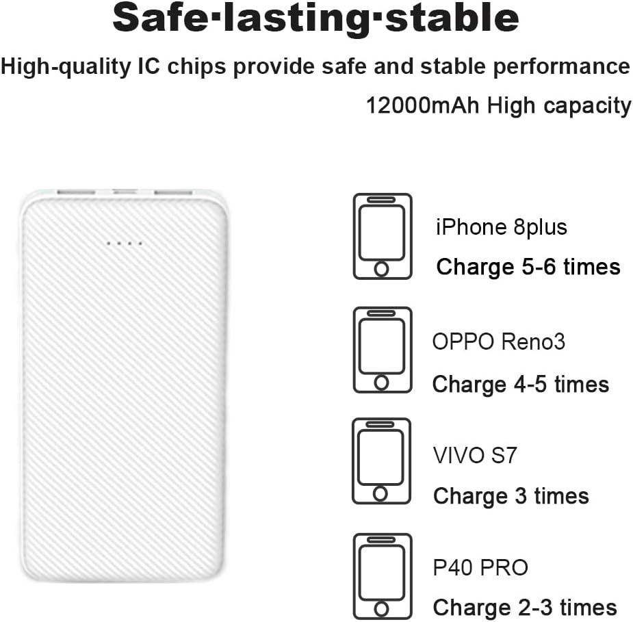 Mini Portable Charger 4800mAh Small Power Bank Battery Charger Fast  Charging 15W Ultra-Compact Lightning Output External Battery Pack for  iPhone 14