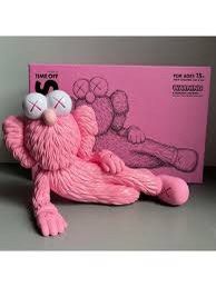 全新KAWS TIME OFF Vinyl Figure ~ Pink, 興趣及遊戲, 玩具& 遊戲類 