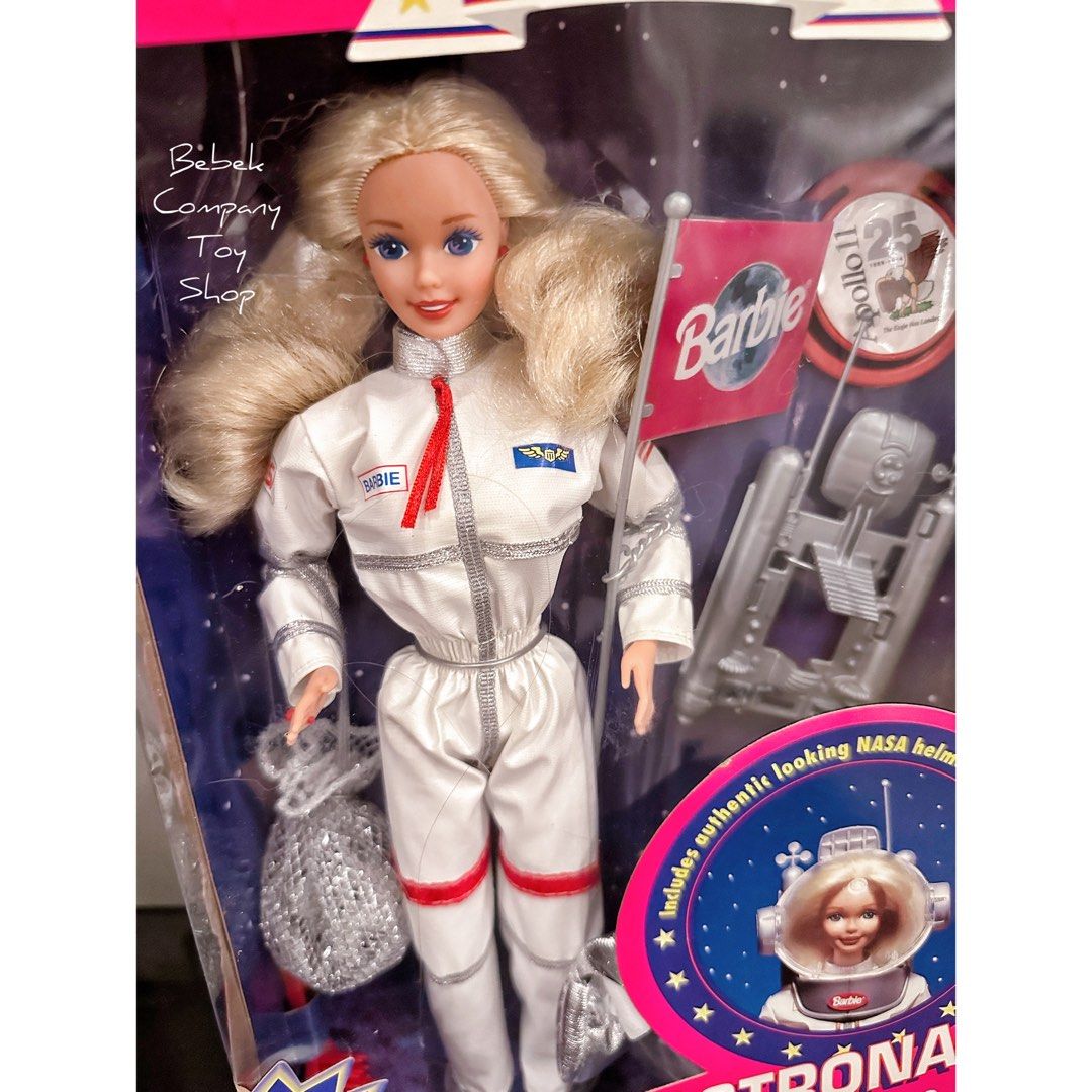 美國🇺🇸 Mattel 1994年 Astronaut Barbie 絕版 古董 太空人 芭比娃娃 全新未拆 盒裝 老芭比