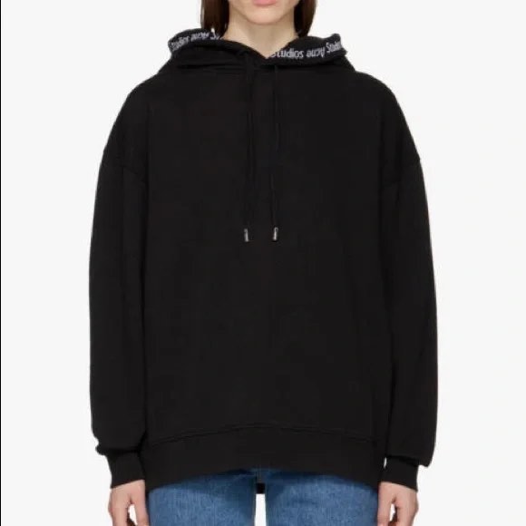 Acne studios yala as rib hoodie shop