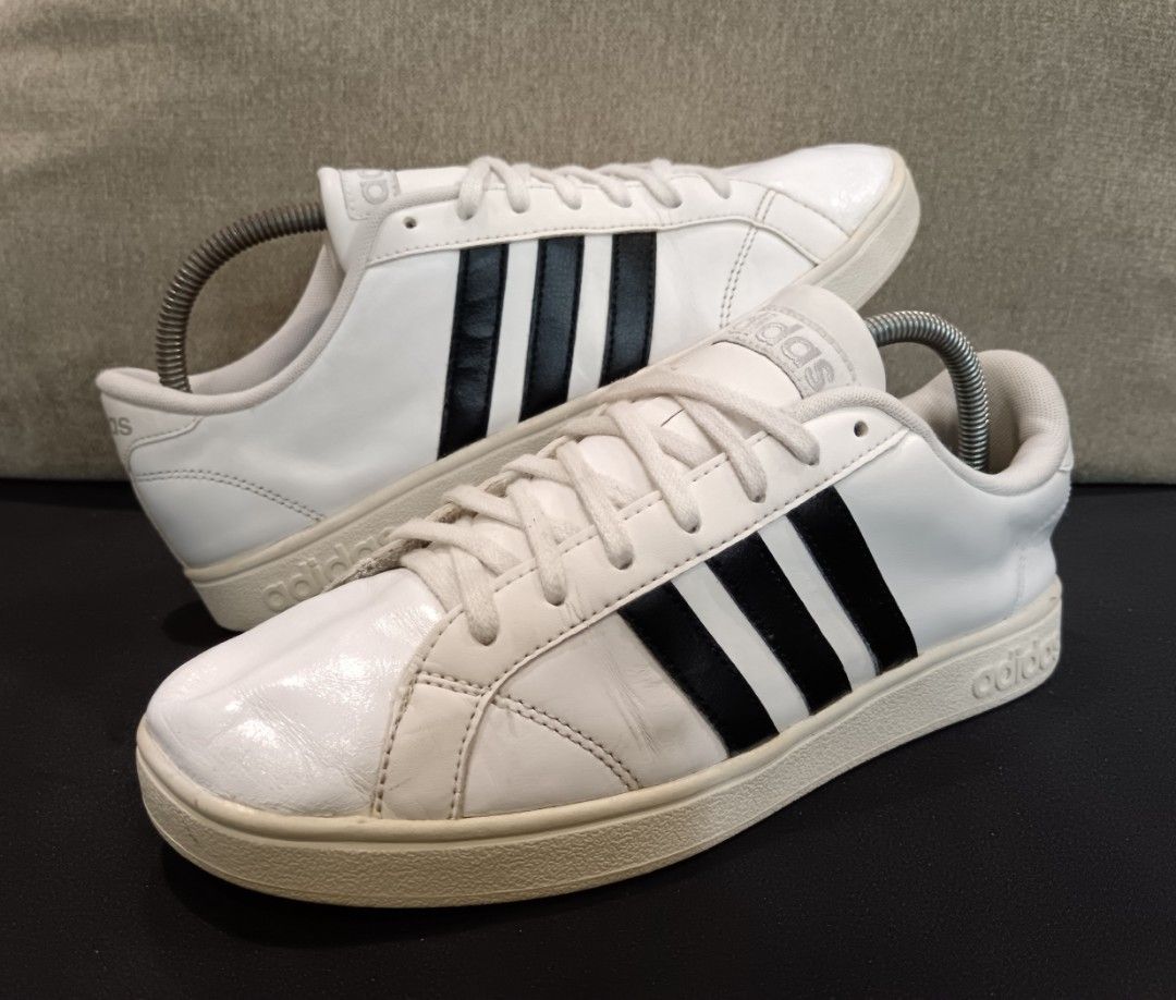 Adidas cloudfoam advantage leather top