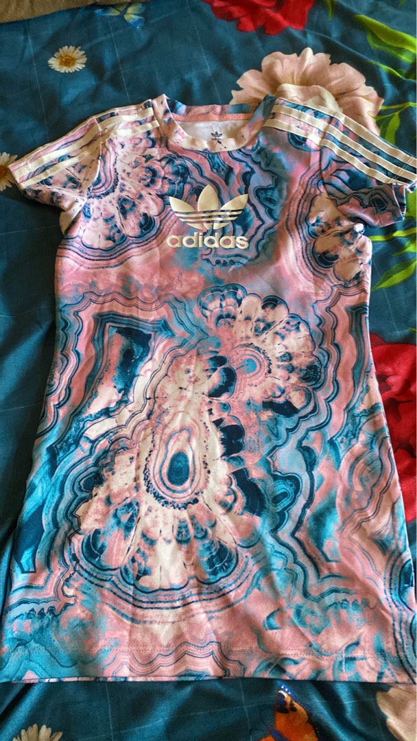 Adidas marble hotsell tee dress