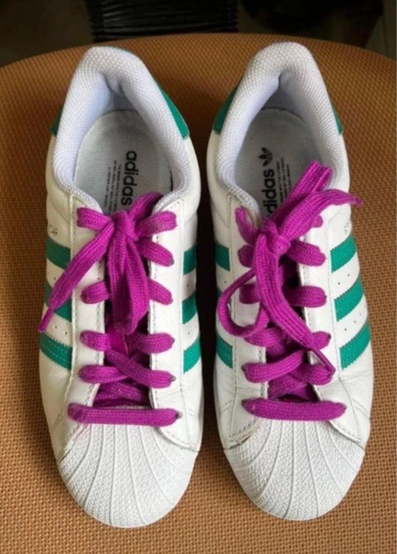 Adidas superstar new arrivals blush green 39