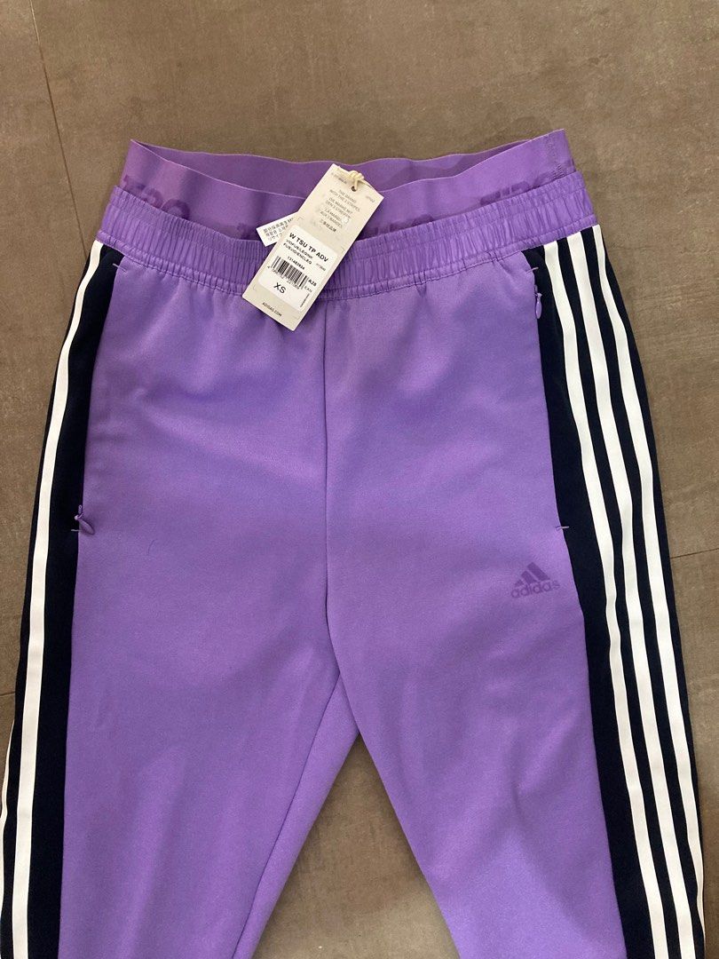 Purple adidas hotsell pants mens